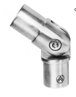 Stainles Steel Flexible Elow for 1.66 pipe 16G Handrail (SS304) Merror