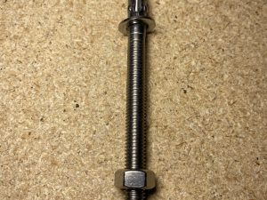 Stainless steel 304: 8mm/10mm